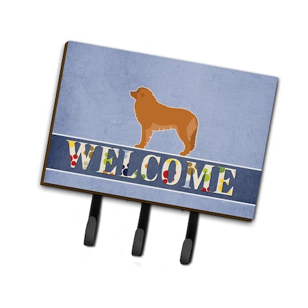 Carolines Treasures Leonberger Welcome Leash or Key Holder BB5562TH68
